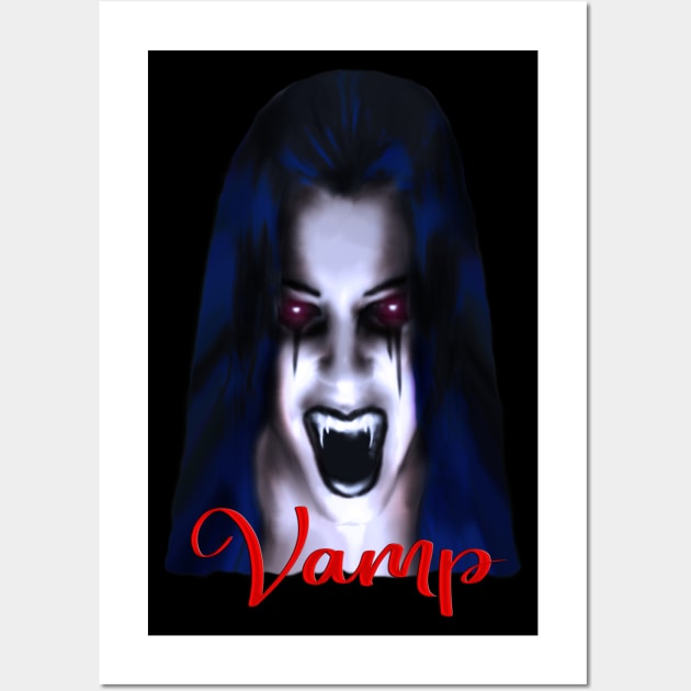 Vamp Wall Art by Harlequins Bizarre